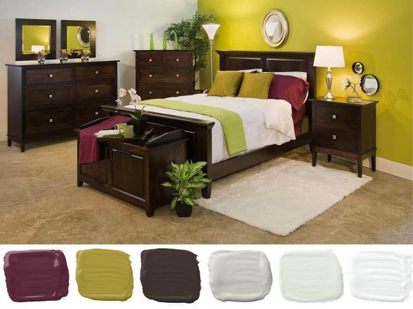 Bedroom Color Showcase Countryside Amish Furniture