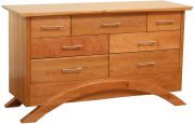 Neo Double Dresser in Natural Cherry 