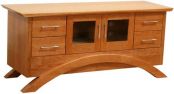 Neo TV Stand in Natural Cherry 
