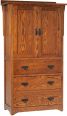 Barcelona Solid Wood Armoire 
