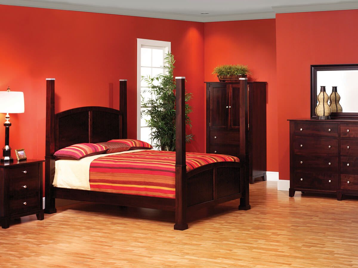 Darien Solid Wood Amish Bedroom Set