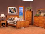Rustic Cherry Bedroom Set