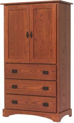Mission Hills Clothing Armoire

