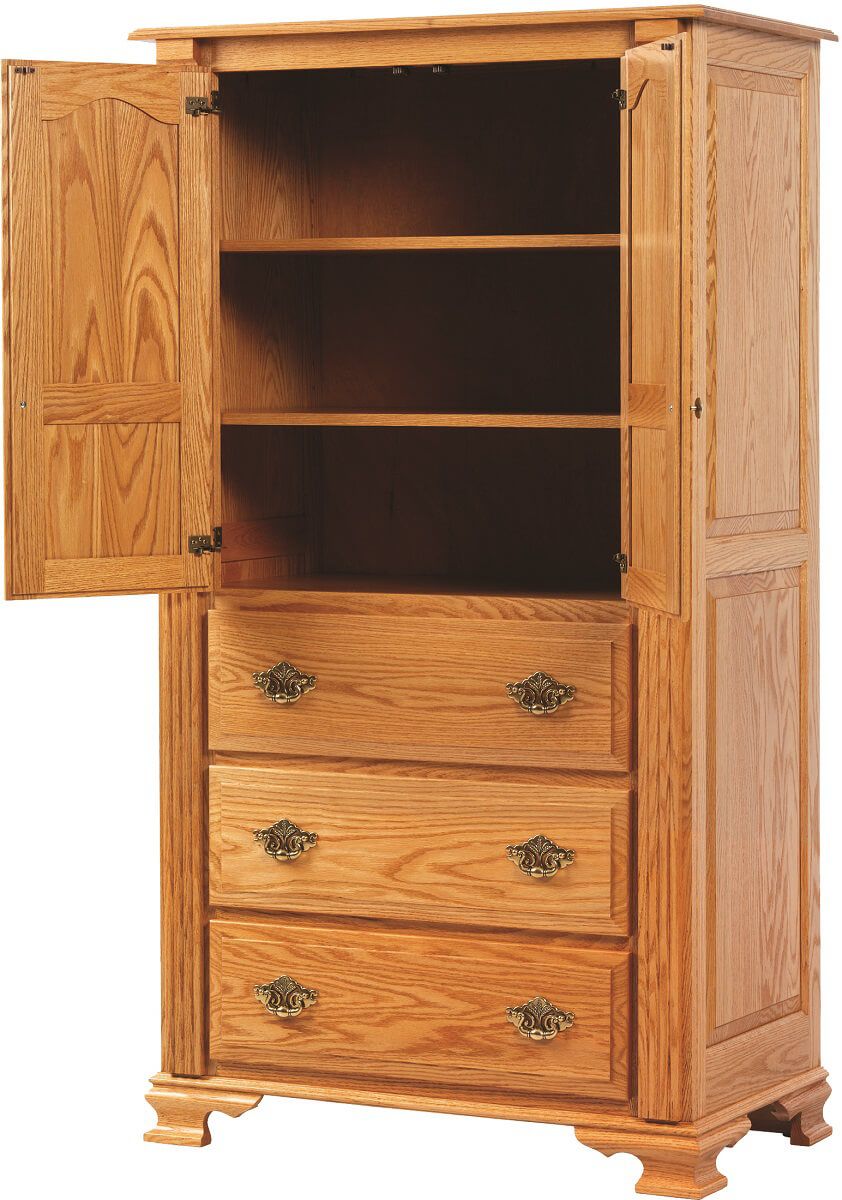 Two Adjustable Wood Shelves
