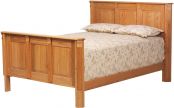 Seneca Creek Solid Oak Panel Bed