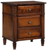 Norman 3-Drawer Bedside Table