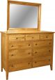 Blaire Tall Dresser with Mirror