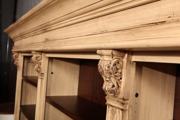 French Country Home Entertainment Wall Unit