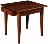 St Augustine End Table with Drawer