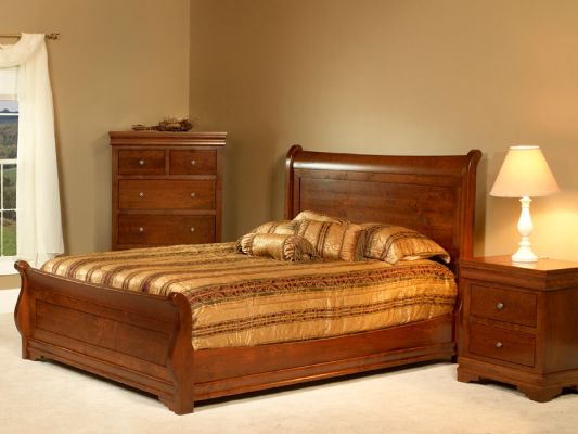 Cherry Amish Bedroom Collection