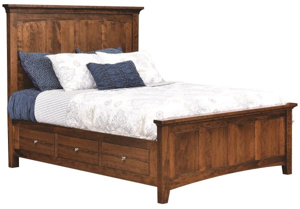 10 Types Of Wood Bed Frame Styles, Platform Bed Frame Queen White Wood Headboard And Footboard With Storage