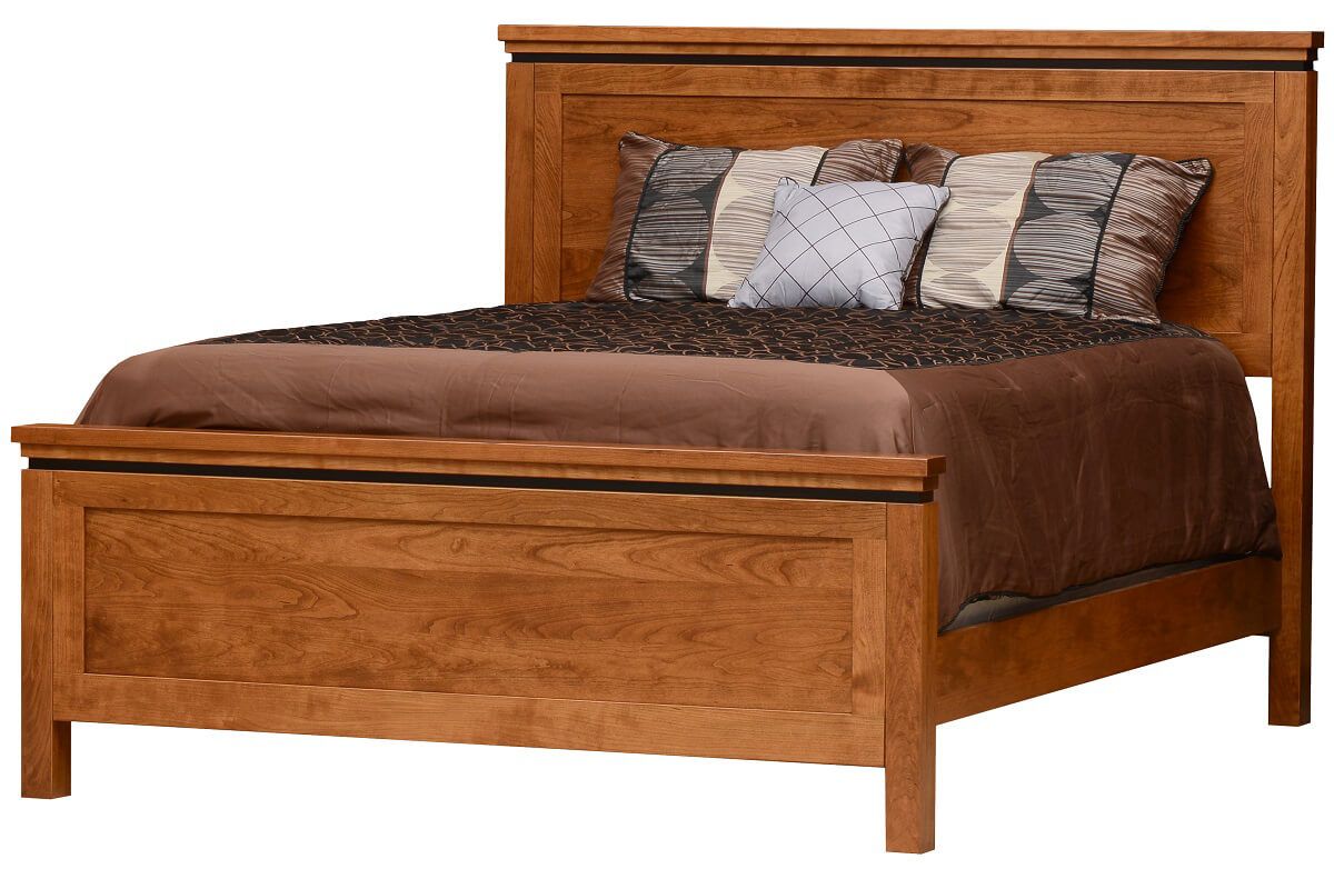 Avondale Solid Wood Bed in Cherry 