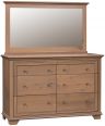 Cape Elizabeth 6-Drawer Dresser with Mirror