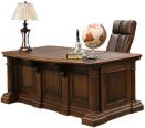 Newcastle Executive Desk with Leather Insert