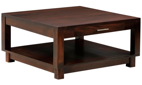 Cartier Square Coffee Table with Drawer