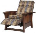 Brown Maple Living Room Chair