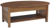 Arenas Valley Oval Coffee Table