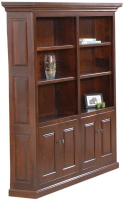 Wallace Double Bookcase