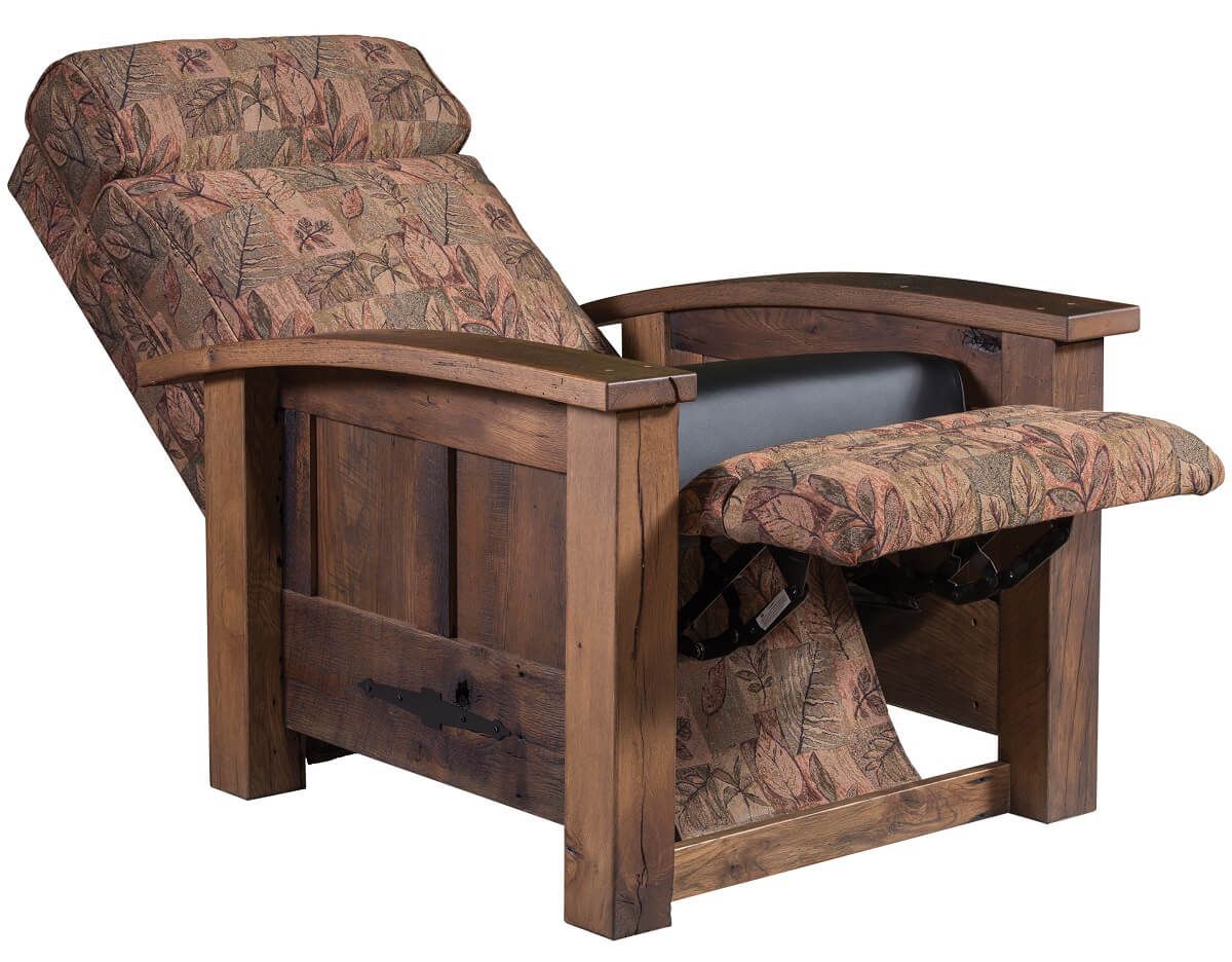 Barn Wood Upholstered Chair