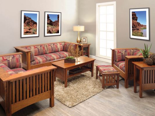 Mission Style Living Room Set