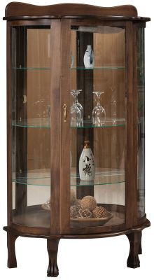 Parisian Traditional Curio Cabinet
