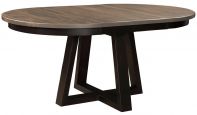 Oval Top Pedestal Table