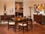 Brown Maple Dining Set