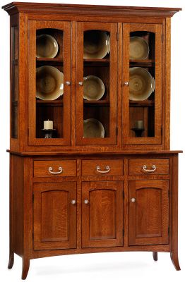 South Hooksett Closed Deck China Cabinet