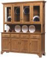 Amish Westland Large Sideboard with Hutch