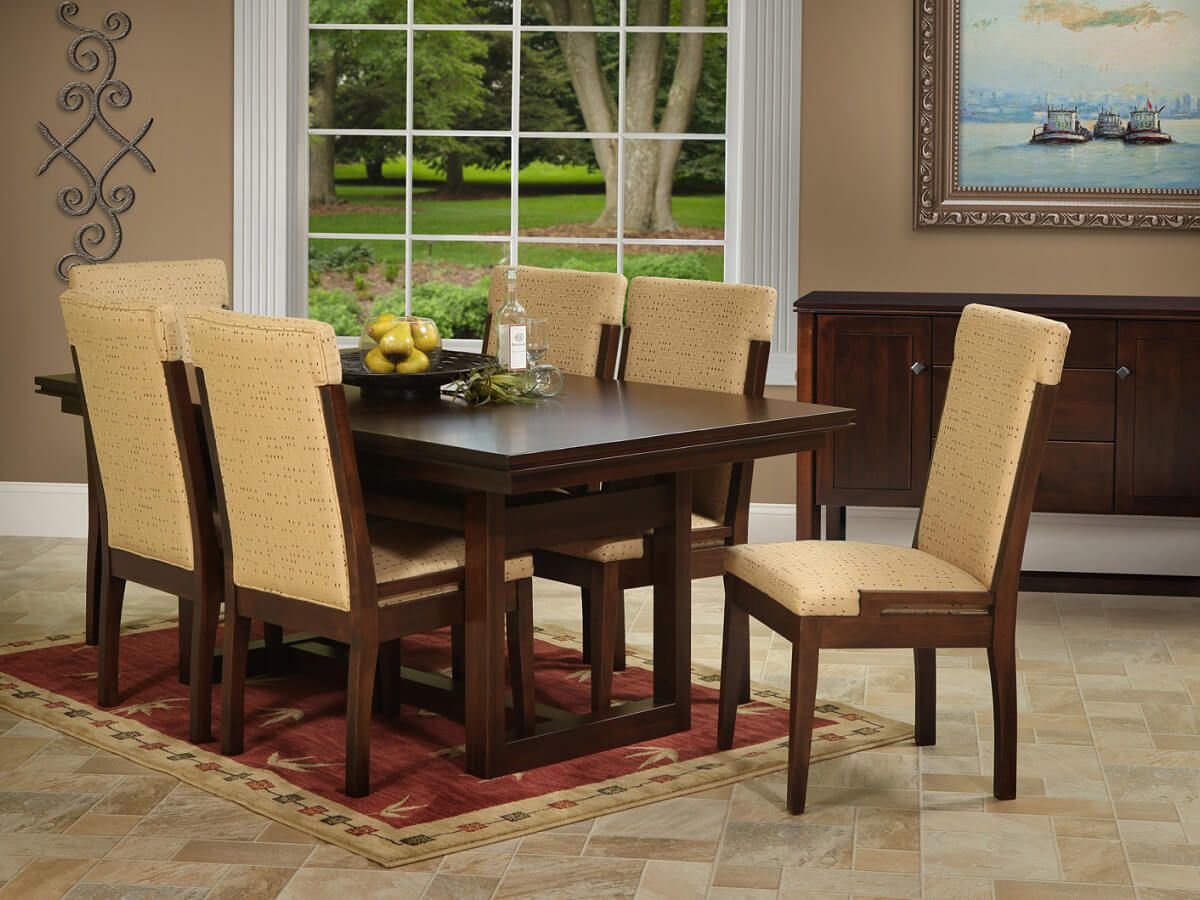 Grafton Upholstered Dining Chair Countryside Amish Furniture