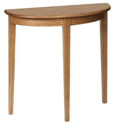 Countryside Amish Furniture, Half Round Foyer Table