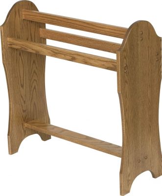 Ames Lake Amish Made Quilt Rack, Quilt Rack Wooden