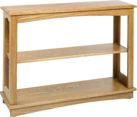 Amish Made Open Bookcase