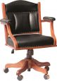 Leather Low Back Office Chair