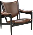 Poland Leather Arm Chair