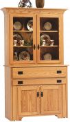 Flintt Pullout Console Table with Hutch
