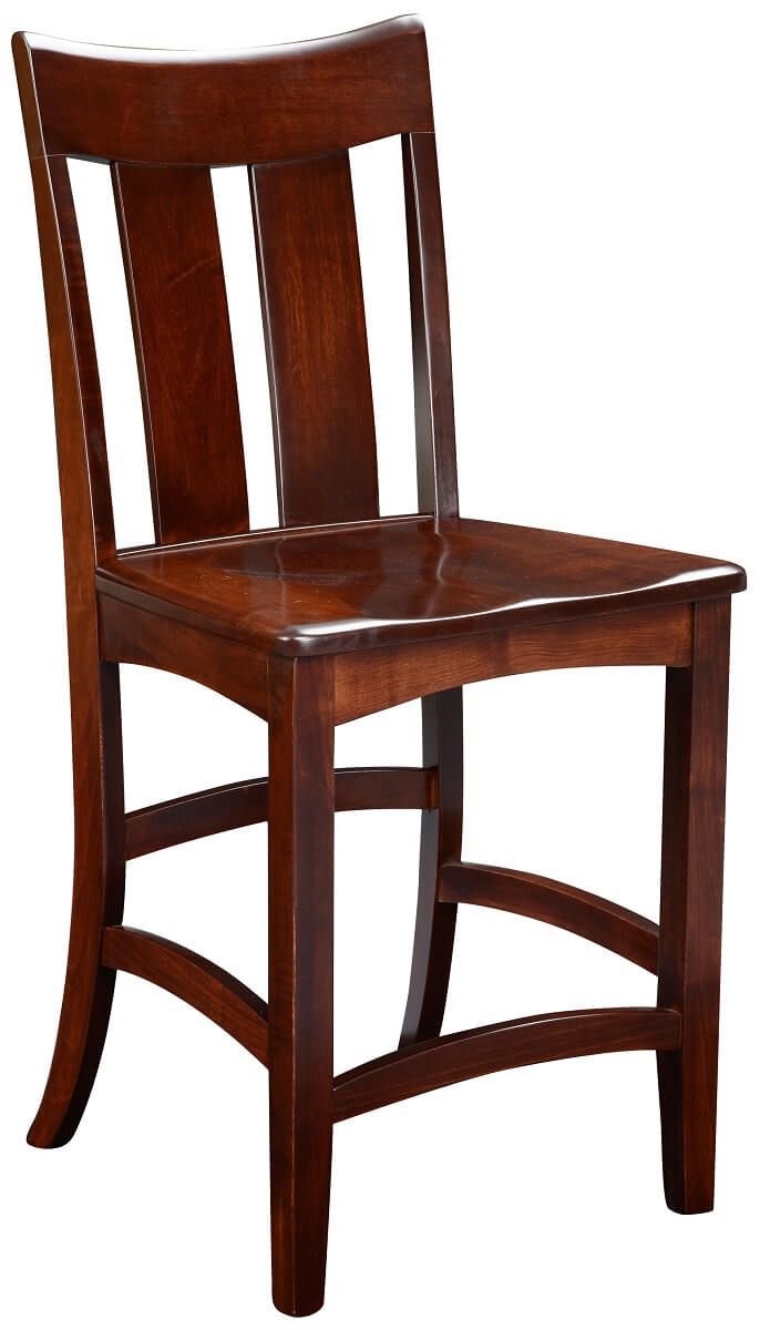 Solid Wood Counter Chair