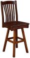Bar Height Mission Stool