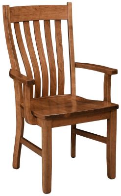 Saginaw Solid Wood Arm Chair