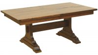 Harrisburg Plank Top Dining Table