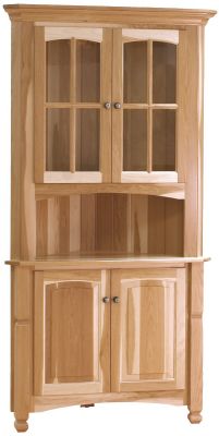 Sanibel Corner Hutch Countryside Amish Furniture