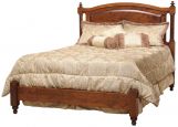 Traditional Bed With Low Footboard