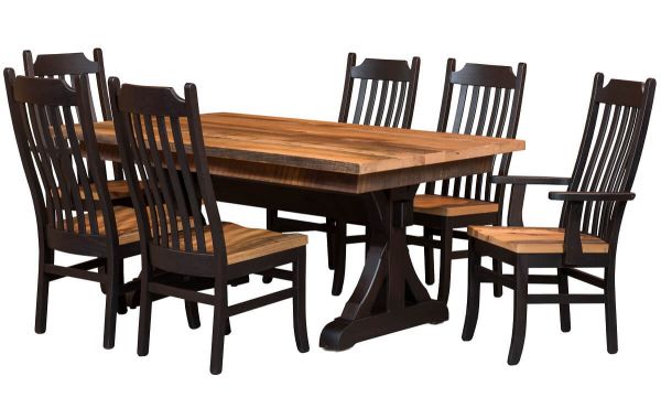 Amish Barnwood Table and Chairs