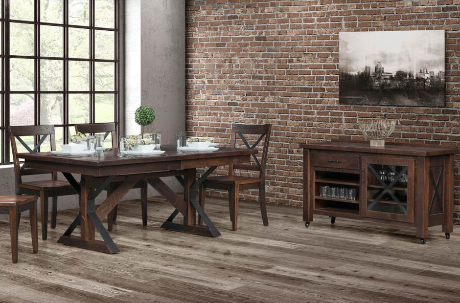 Earle Reclaimed Dining Set image 1