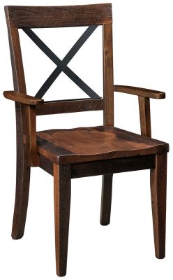 Earle Reclaimed Kitchen Arm Chair