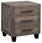 Parkin Reclaimed 3-Drawer Night Table
