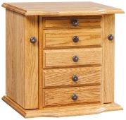 Cabot Dresser Top Jewelry Cabinet