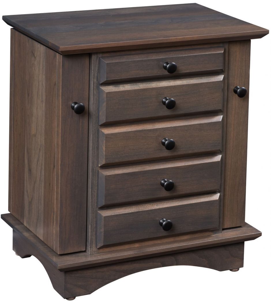 Duxbury Dresser Top Jewelry Cabinet Countryside Amish Furniture