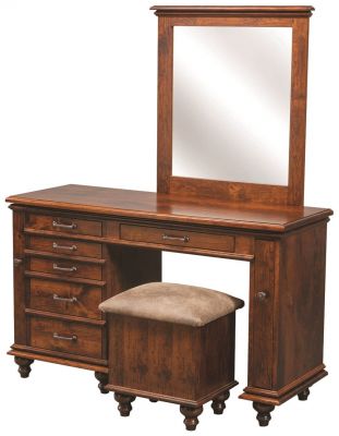 Derry Vanity and Stool