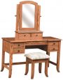 Shaker Style Vanity and Stool